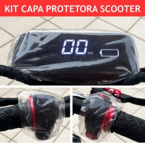 Kit de capas protetoras para scooter elétrica